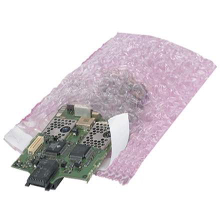 10 x 15 <span class='fraction'>1/2</span>" Anti-Static Self-Seal Bubble Pouches