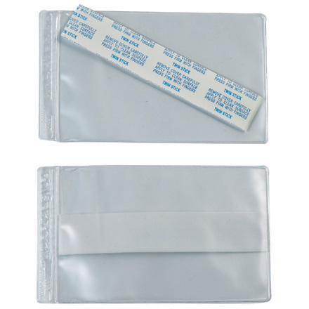 3 x 5" Super-Scan<span class='rtm'>®</span> Press-On Vinyl Envelopes