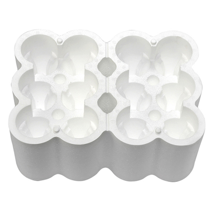 12 Bottle Foam Wine Shipper Kit - 750ml